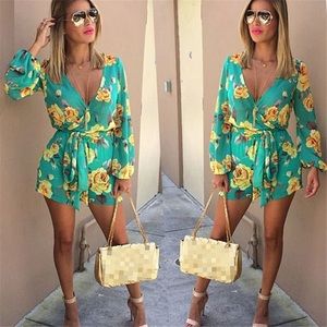 Floral Romper